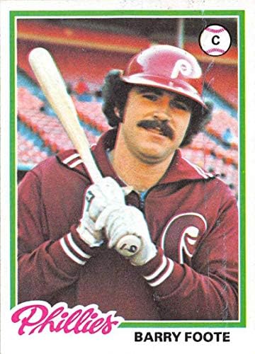 1978 Бейзболна картичка Topps 513 Бари Foote Philadelphia Phillies MLB EX Excellent