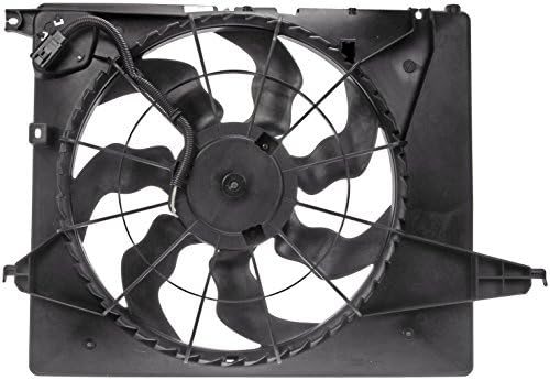 Вентилатор за охлаждане на двигателя Dorman 620-463 в събирането е Съвместим с някои модели на Hyundai/Kia