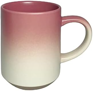 Голяма керамична Кафеена чаша FIGHVER 18,5 грама, Толстостенная Вдигане на Голяма Чаена чаша, Порцеланова чаша с