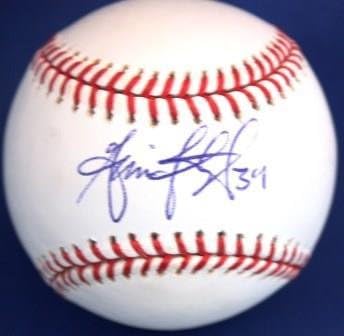 ГАВИН ФЛОЙД С Автограф от Официалния представител на Мейджър лийг Бейзбол - Бейзболни топки с Автографи