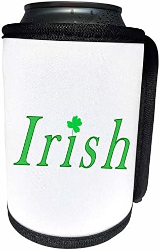 3дРоуз по-ирландски пише със зелени букви с малка буква i is. - Опаковки за бутилки-охладители (cc_357451_1)