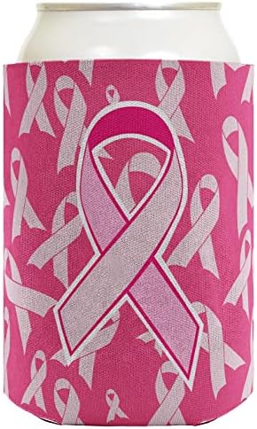 Информираността за рака на гърдата Розовата Лента Любим Оцелял 12 Опаковки, Кутии Кулата Охладители За напитки Кулата