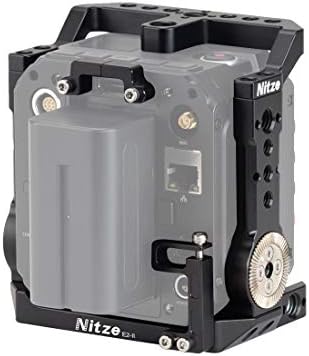 Клетка Nitze за камера Z CAM E2, със скоби за кабели и вградени ръководството на НАТО, контакти ARRI - TP-E2-II