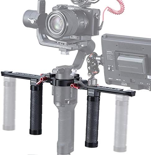 UURig DH13 с двойна дръжка за Стабилизатор на камерата DJI Ronin S/Ronin SC, микрофон със студена башмаком/Подсветка/монитор