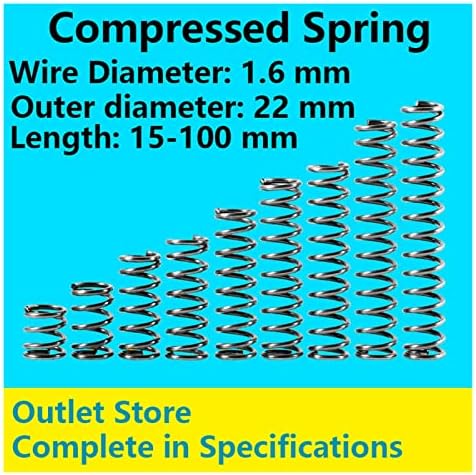 Система за компресия Подходящи за повечето ремонтни работи I Диаметър на пружината компресия 1,6 мм, външен диаметър