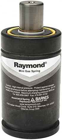 Газова пружина RAYMOND: Сверхпрочный азот, 720 паунда, въглеродна стомана, 1,93 инча сгъстен въздух Lg (X320-019)