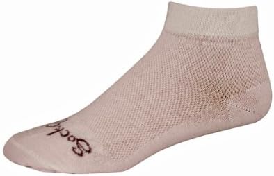 Бели чорапи за колоездене/спринт SockGuy Classic 1 инч (S/M)