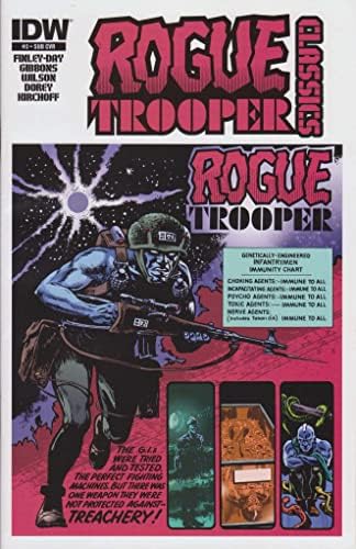 Rogue Trooper е Класика 3A VF / NM ; комикс IDW | Допълнителна опция