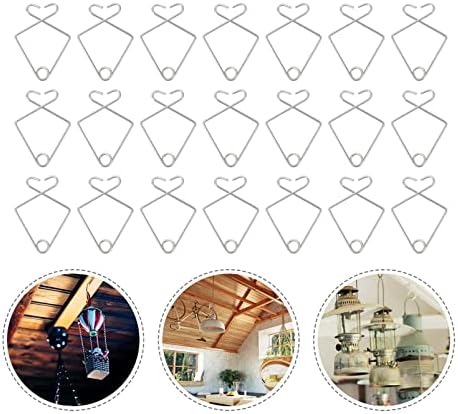 Метални Закачалки DOITOOL 50 бр. Метални Окачени тавани с дървени Куки под формата На Ягоди, Тавана Куки, Скоби,