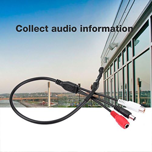 Безшумен Мини-високо-чувствителен Микрофон Звукосниматель Аудио Микрофон за Камери за Видеонаблюдение, DVR Звук
