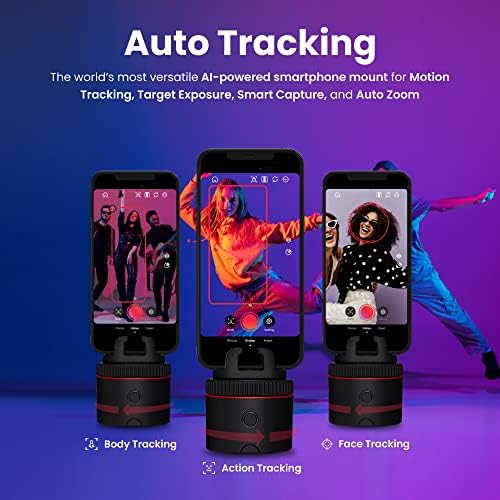 Стойка за телефон Pivo Pod Classic голяма influencer Edition с автоматично проследяване на лица, завъртане на 360