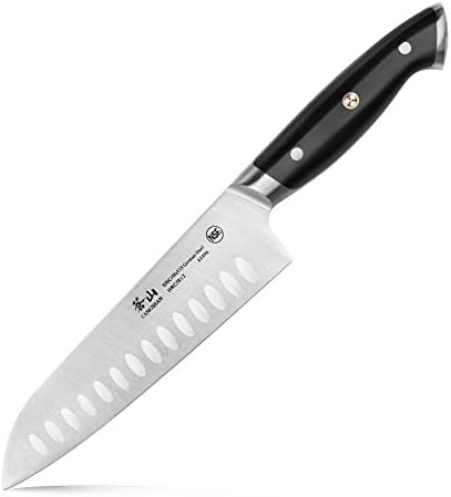 Cangshan Z Series 62496 Нож Сантоку от ковано желязо с Немска Стомана, 7 Инча