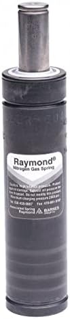 Газова пружина RAYMOND: Азот, за тежки условия на работа, 41 140 килограма, въглеродна стомана, 8,68 инча сгъстен