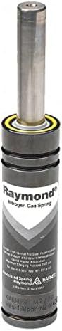 Газова пружина RAYMOND: Азот, за тежки условия на работа от 110 до 450 килограма, въглеродна стомана, 4,25 инча