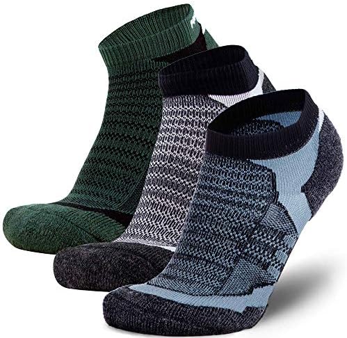 Чорапи от мериносова вълна Pure Athletic За мъже, Жени, Младежи – Спортни чорапи За бягане с ниско деколте на Лигавицата,