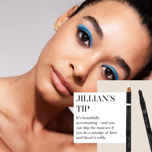Очна линия за очи Jillian Dempsey Khôl: натурален Водоустойчив молив за очна линия на очите с вграден размазывателем