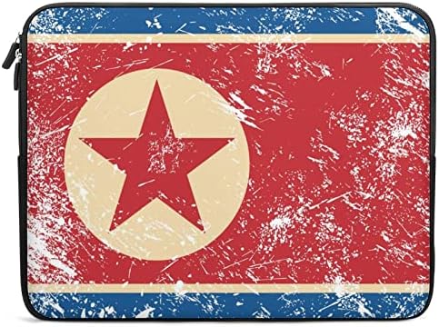Северна Корея Ретро Флаг Здрава Чанта За лаптоп Ежедневни Модерен Калъф За лаптоп Тънка Чанта За Компютър Бизнес