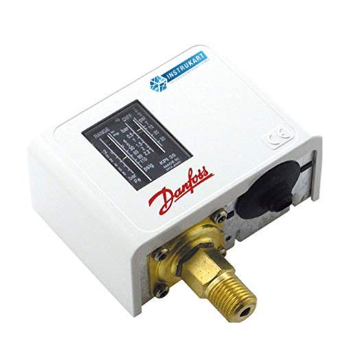 Реле за налягане в котела с SPDT (обхват: от -2,90 до 116 psi) за инсталации за течности, газове и пара, Компресори