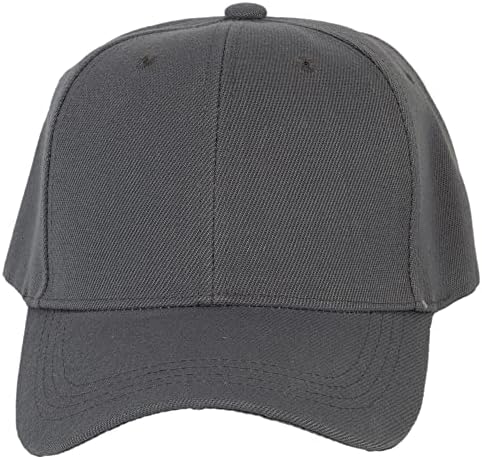 Мъжки Однотонная бейзболна шапка TopHeadwear - Регулируема Однотонная бейзболна шапка с топка за мъже или Жени