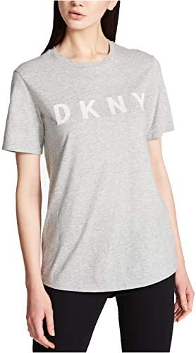 Дамска СПОРТНА тениска с логото на Missy всеки ден от DKNY с къс ръкав