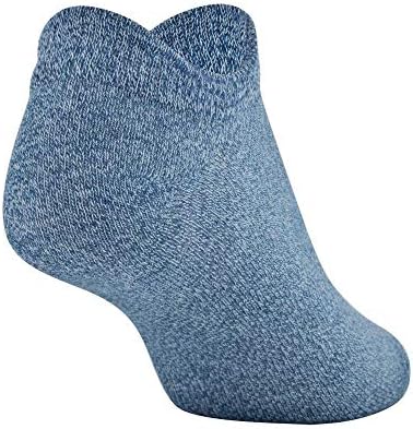 Дамски чорапи Under Armour Essential 2.0 Lightweight No Show, 6 Двойки , Разнообразни от бензиново-сини чорапи среден размер