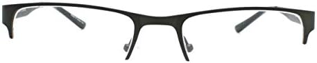 Sightline T 603 Средна Засаждане Многофокусные Очила за четене с прогресивно Капацитет Черни, С увеличаването на