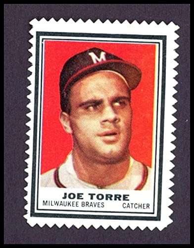 1962 Топпс Джо Торе Милуоки Брейвз (бейзболна картичка) EX/MT Braves