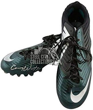 Футболни обувки Nike Low с автограф Карсона Сватбата - Фанатици (Зелени) - футболни Обувки, NFL с автограф