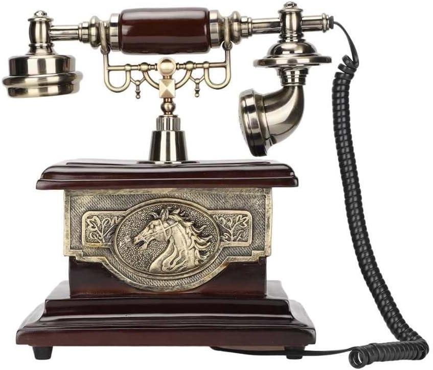 N/A Старомоден телефон с повторното избиране с едно докосване Ретро телефон за бара, за офис, за Кафене