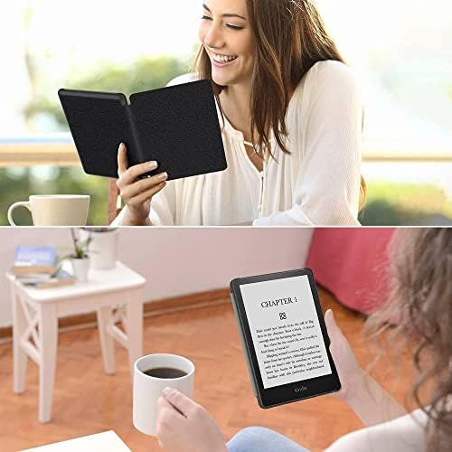 Нов калъф Kindle Paperwhite 11-то поколение с 6.8 инча 2021 Корпоративна Текстилен калъф Smart Cover с автоматично