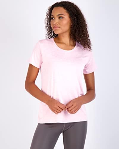 5 Опаковки: Дамска спортна тениска Dry Fit Tech Stretch с кръгло деколте и къс ръкав (на разположение в големи размери)