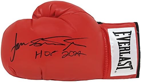 Боксови Ръкавици Евърласт Red с Автограф на Джеймс Тони w/HOF 2022 - Боксови ръкавици С Автограф