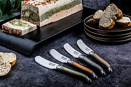 Ножове за масло Laguiole Style de Vie Премиум линия, комплект от 4 парчета, съкровище