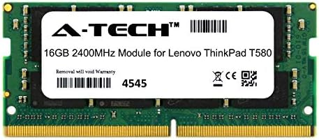Модул A-Tech 16 GB за лаптоп Lenovo ThinkPad T580, Съвместим с лаптоп DDR4 2400 Mhz, оперативна памет (ATMS350782A25831X1)