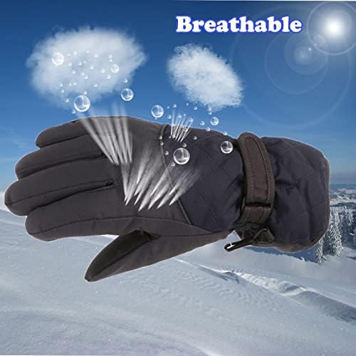 Ръкавици Сноуборд Ски Размер на Кънки Открит M/L Снежните Детски Топли Момчета Ветроупорен Зимни Ръкавици за Новородени