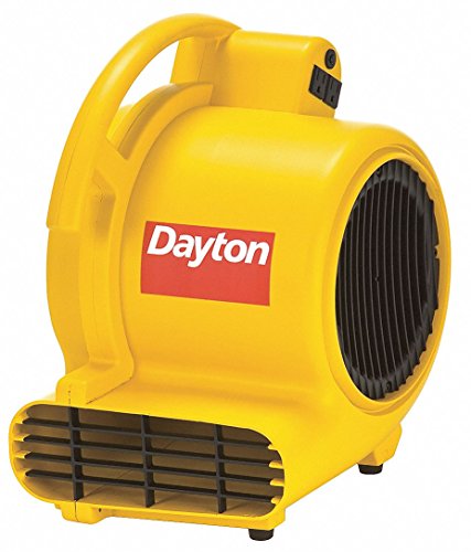 Простор за килими/пол Dayton 30EK66, 120, 1000 CFM, Жълто, Цветово градуса по Фаренхайт, в Вольтах, Амперах, (
