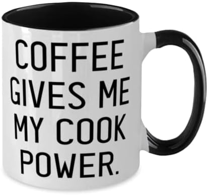 Забавни Подаръци за готвене, Кафе Придава на ми Готварска сила, в два цвята Чаша Cook на 11 грама От Boss