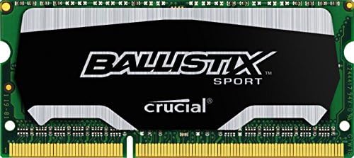 Ballistix Sport sodimm памет 8GB Kit 4GBx2 DDR3 1600 MT/s PC3-12800 CL9 с 204-за контакт на паметта BLS2K4G3N169ES4