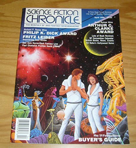 Научно - фантастична хроника 127 VF ; Комикс Алгола | Април 1990 Фриц Лейбър