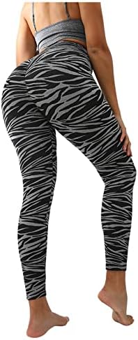 NREALY спортни панталони за жени панталони за йога гамаши с леопардовым задника повдигане пътеки безшевни гамаши,
