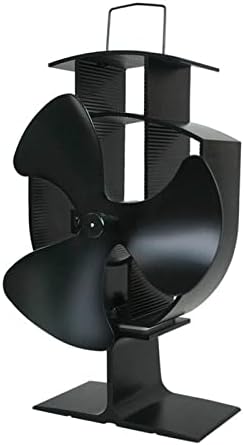 XFADR SRLIWHITE 3-Вентиляторный Тъпо Вентилатор за отопление на печки с реална топлинна Мощност, Дърво Горелка,