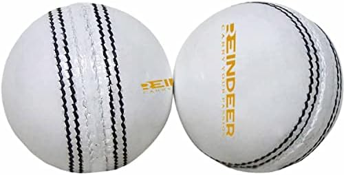 Тежък клубния топка от бяла кожа на ЕЛЕН за професионални играчи на крикет (150-170 грама)