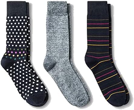 Мъжки чорапи Goodfellow & Co за екипажа 7-12, 3 опаковки