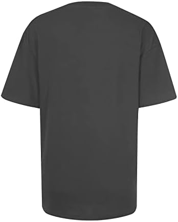 Тениска за Жени Лято Есен Къс Ръкав С Писмото Принтом Честит Подарък За Бала Потници Тениски, Дамски Дрехи, Мода