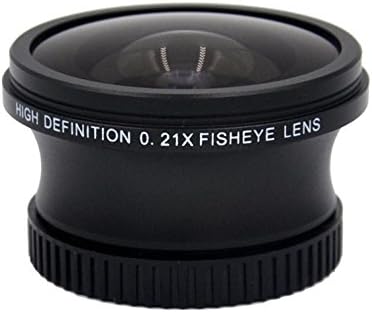 Sony HDR-PJ30V 0,21 x висококачествен обектив Рибешко око (зрителен ъгъл по диагонал на 180 °) + Преходни пръстен