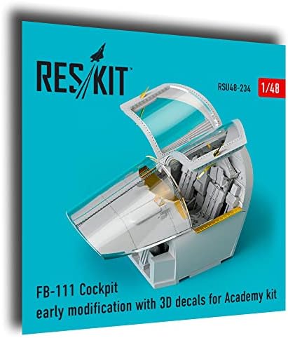 Reskit RSU48-0234 1/48 Ранна модификация на кабината на пилота FB-111 с 3D Стикери за
