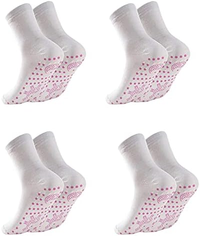 COMIOR 4 Чифта Разноцветни Самонагревающихся Чорапи, Чорапи С подгряване, Самонагревающиеся Чорапи, Чорапи С подгряване